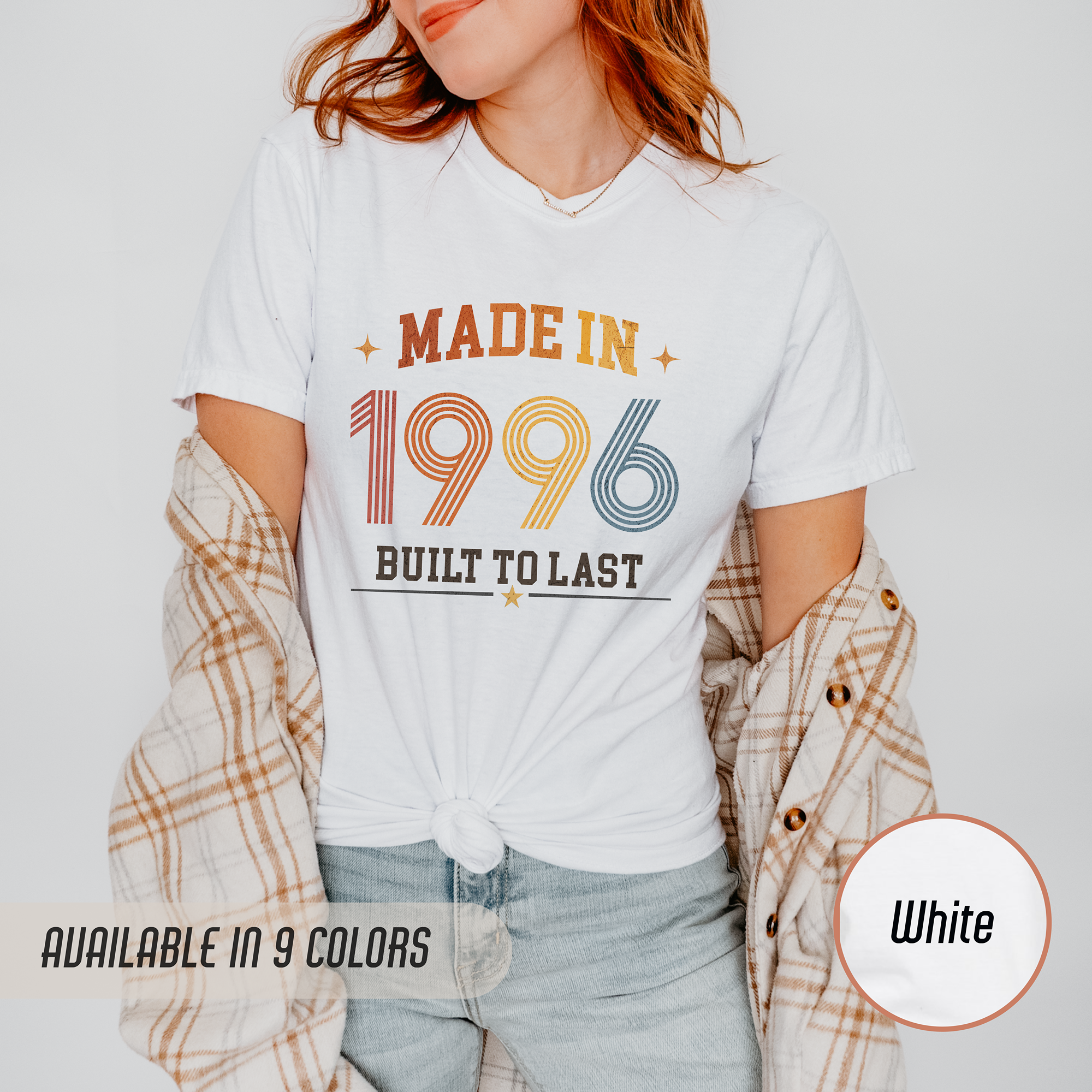 Made in 1996 T-Shirt – 30th Birthday Gift