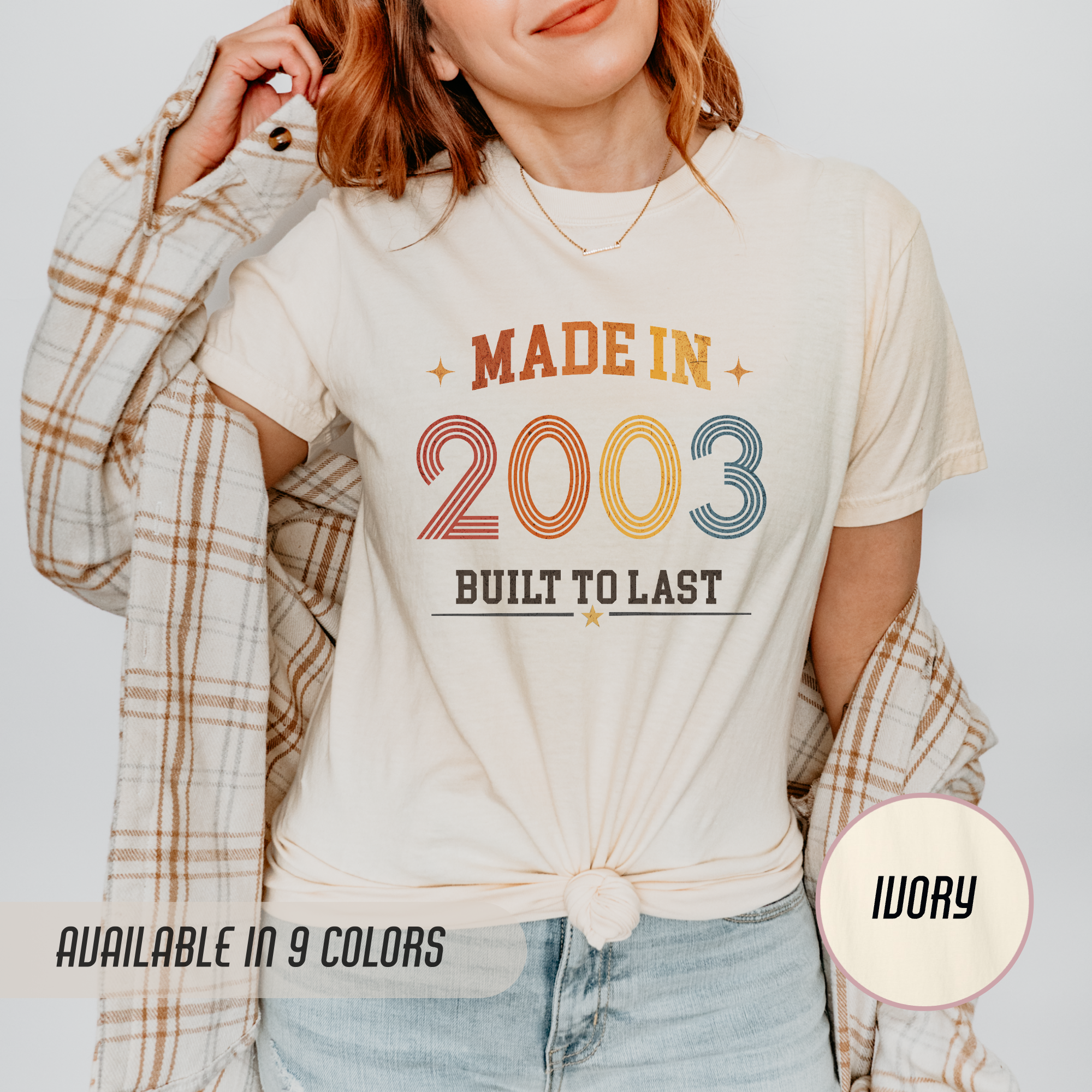 Made in 2003 T-Shirt – 23rd Birthday Gift