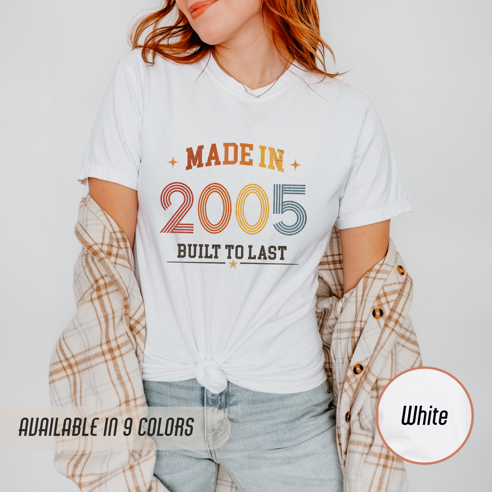 Made in 2005 T-Shirt – 21st Birthday Gift