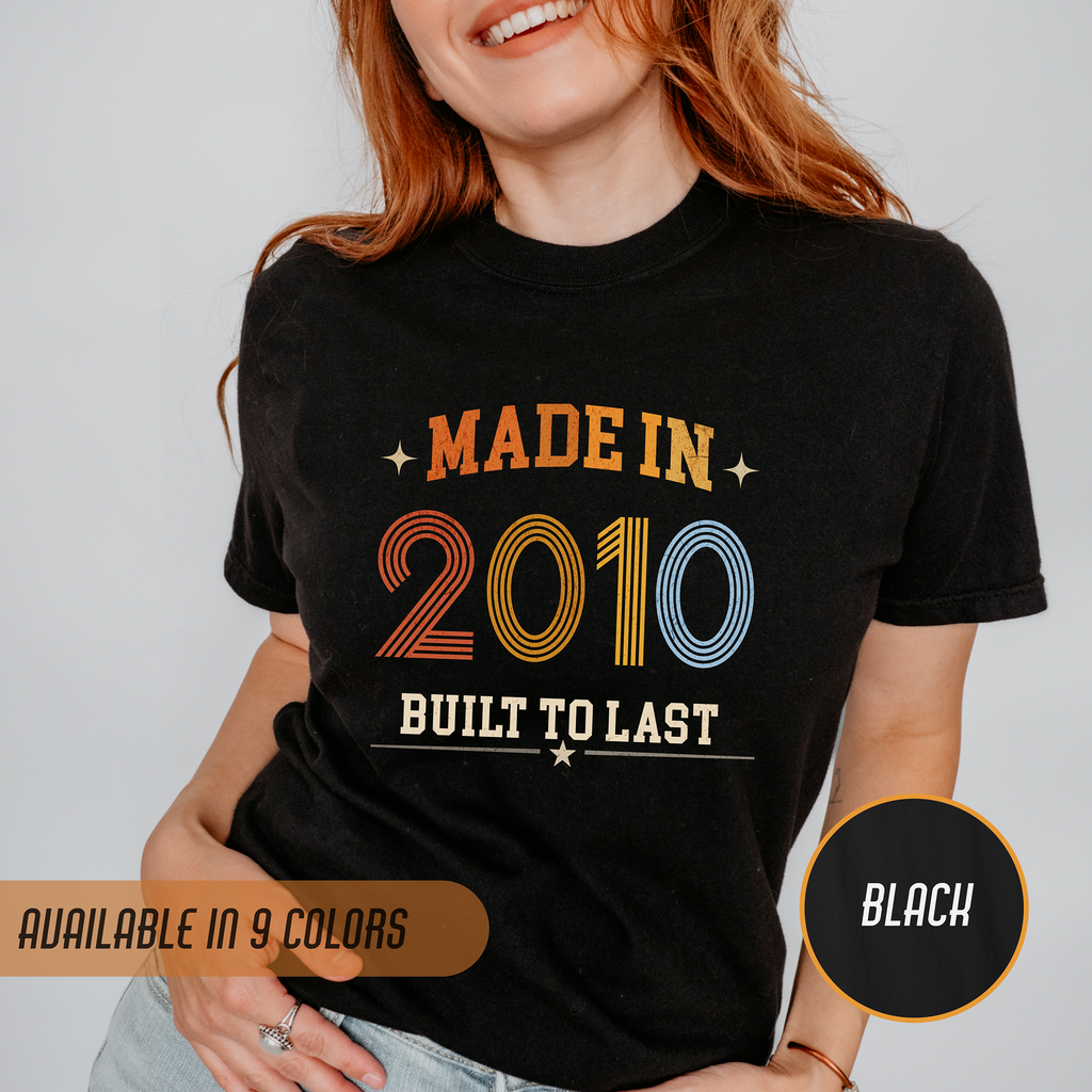 Made in 2010 T-Shirt – 16th Birthday Gift
