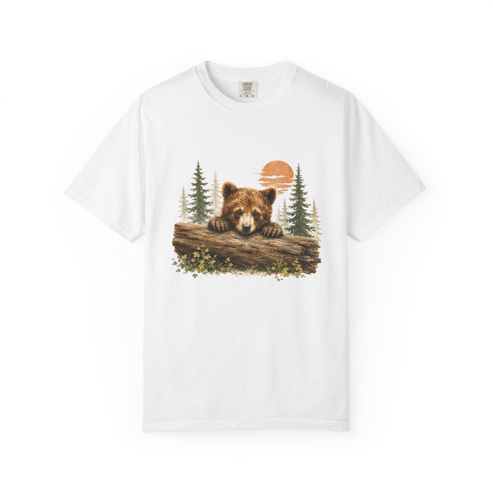 Curious Bear Cub – Wildlife Explorer T-Shirt | Outdoors Edition