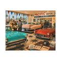 I'm Just Looking, Darling – Vintage Car Dealership Art Puzzle