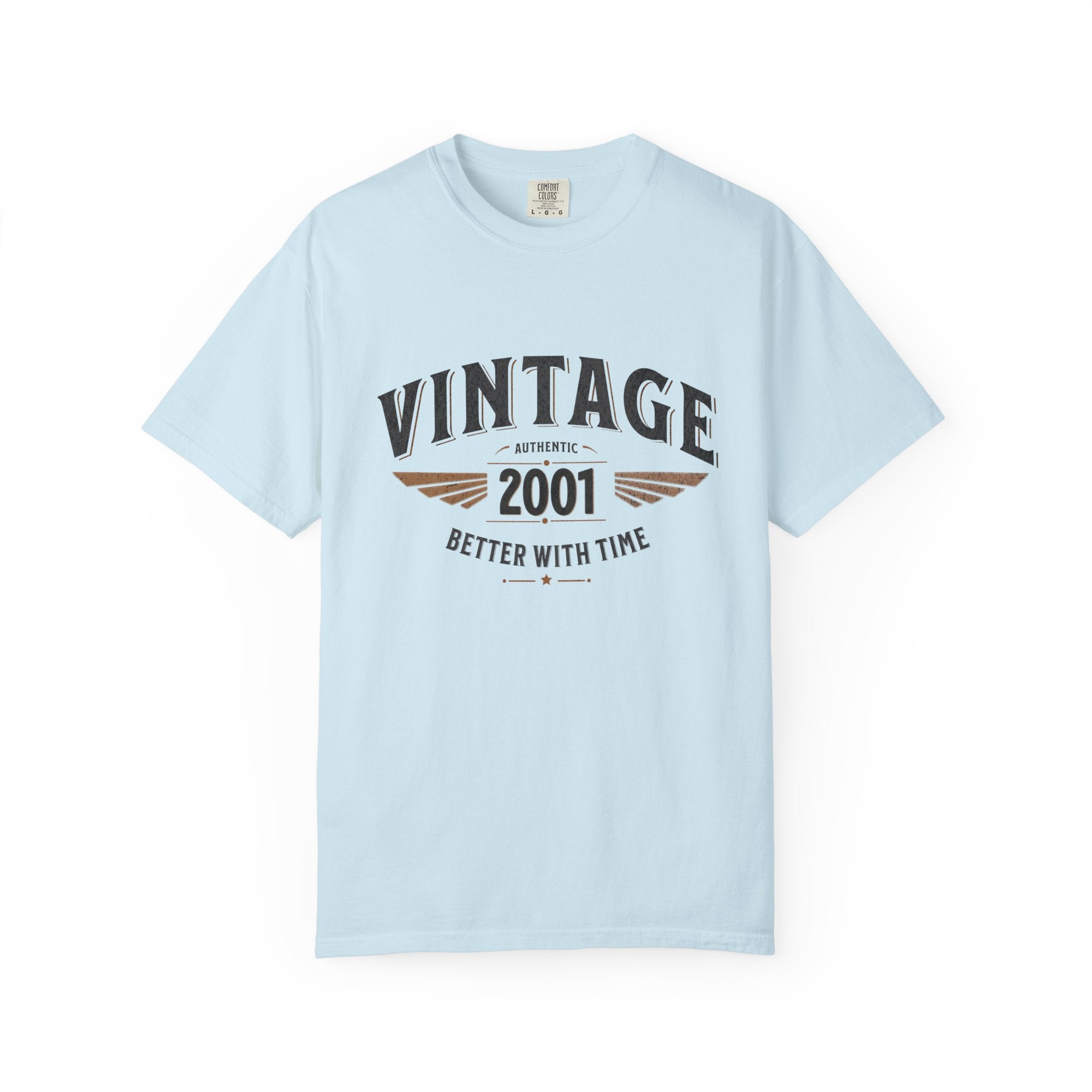 Better With Time 2001 T-Shirt – 25th Birthday Gift