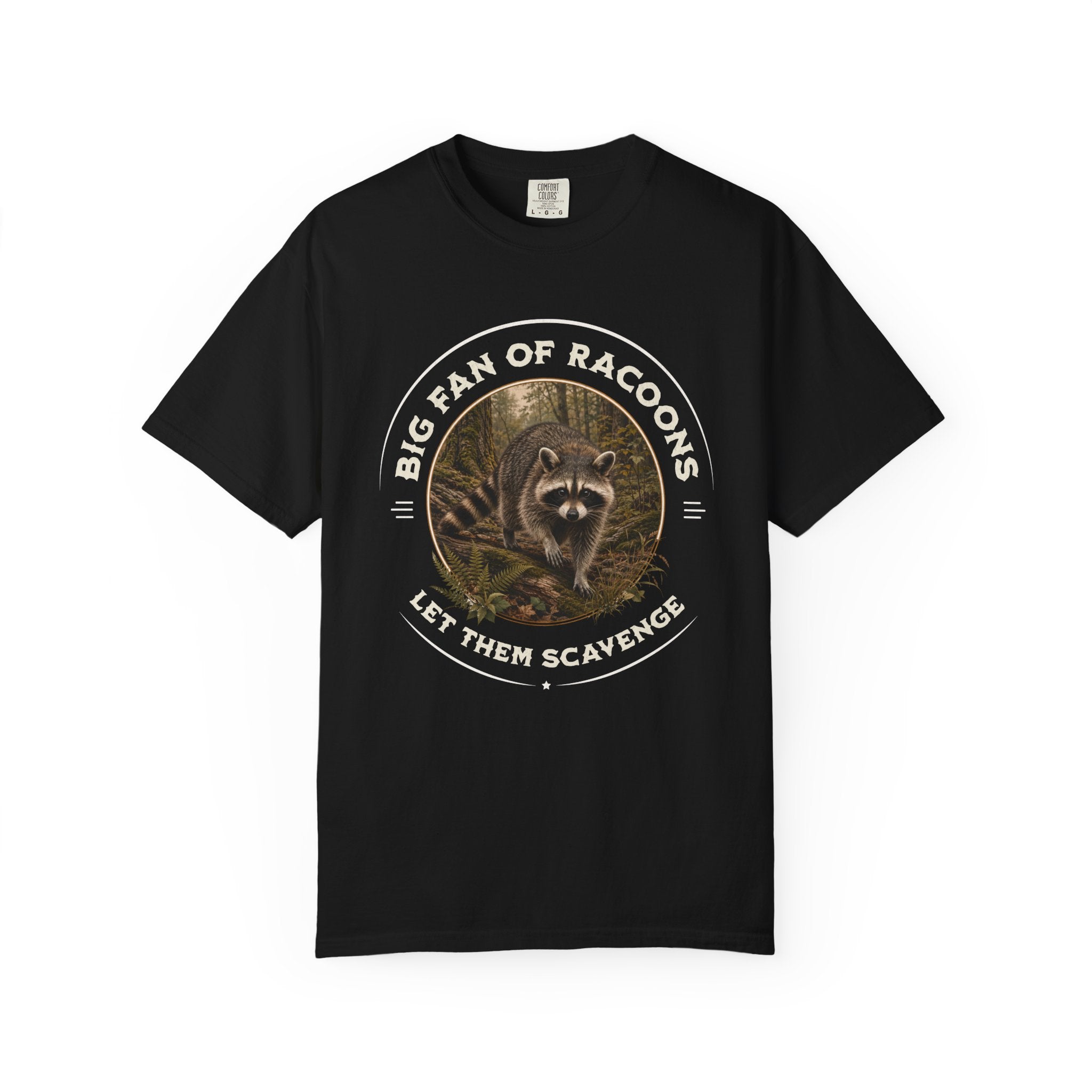 Let Them Scavenge – Raccoon T-Shirt | Explorer Edition
