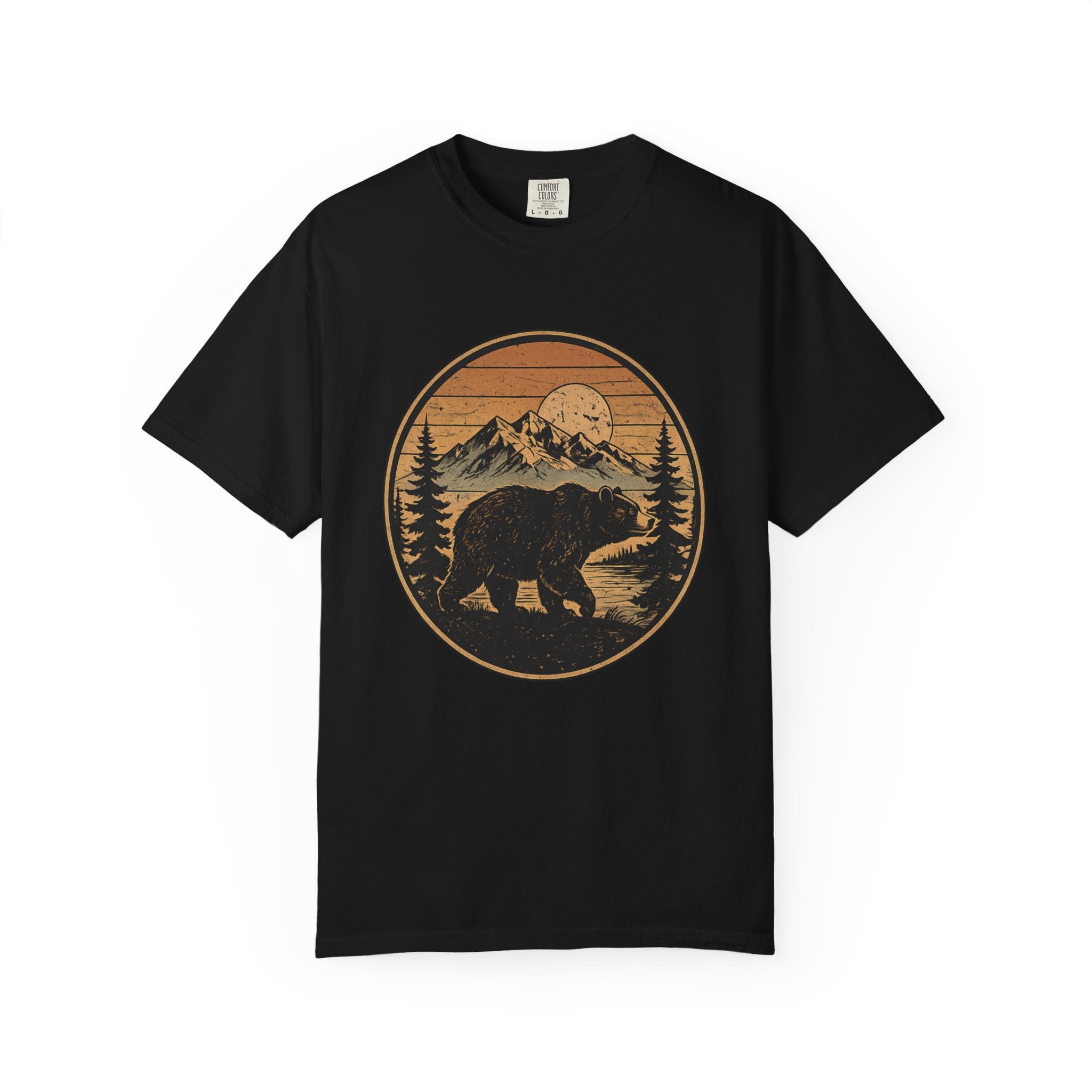 Rustic Bear – Cabin Life Mountain T-Shirt | Explorer Edition