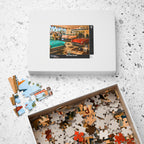 I'm Just Looking, Darling – Vintage Car Dealership Art Puzzle