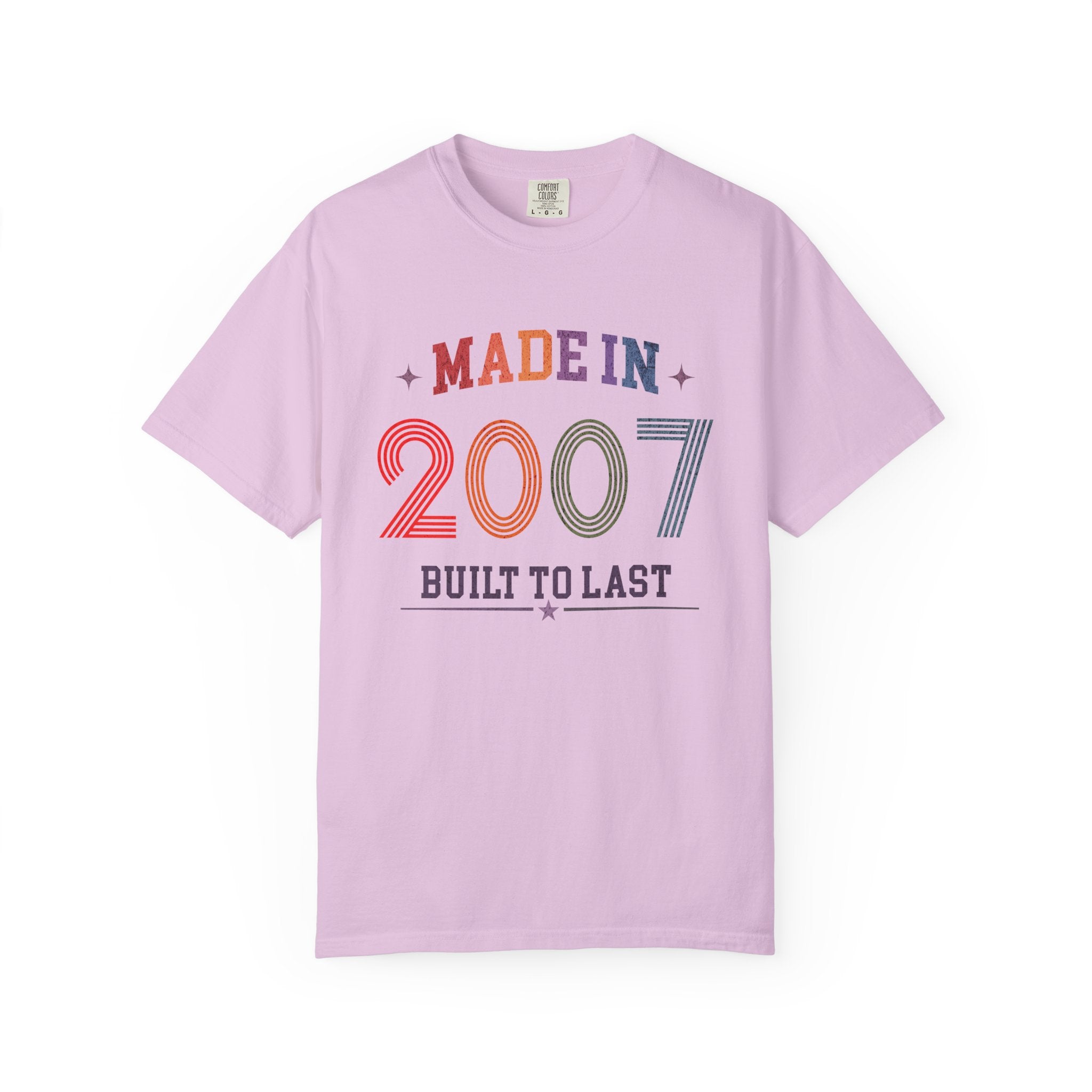 Made in 2007 T-Shirt – 19th Birthday Gift