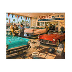 I'm Just Looking, Darling – Vintage Car Dealership Art Puzzle