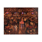 Darling, Save Me a Dance – Vintage Western Dance Hall Art Puzzle