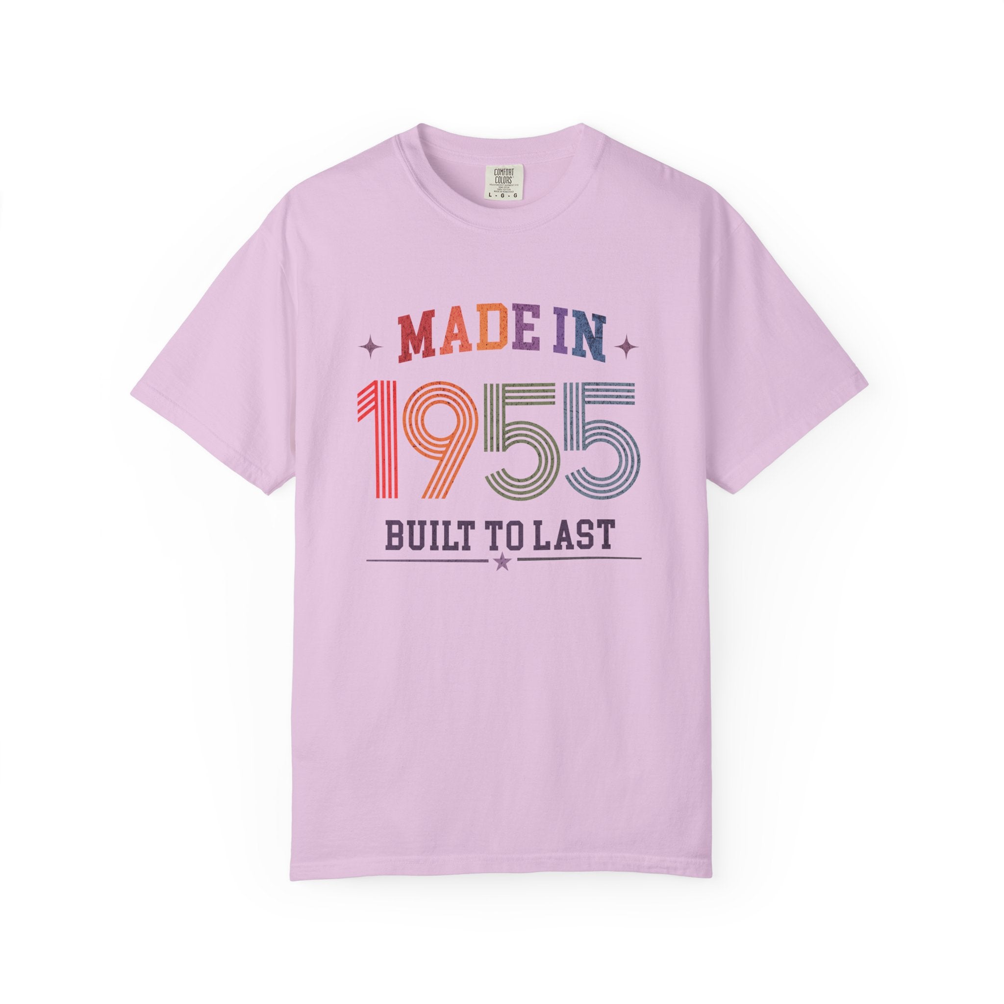 Made in 1955 T-Shirt — Built to Last Vintage Birthday Tee