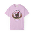 Brindle French Bulldog Dog Mom T-Shirt | Fueled by Coffee & Frenchie Love