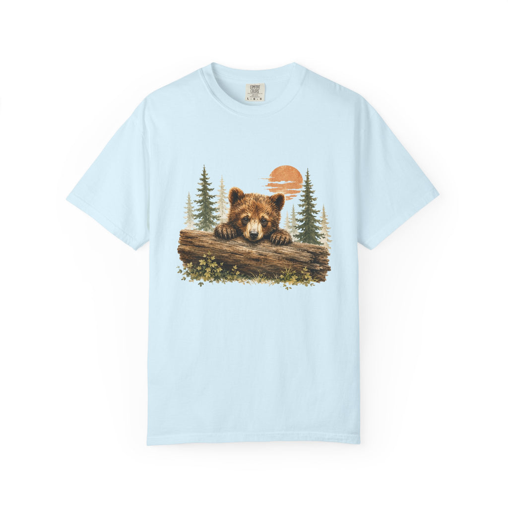 Curious Bear Cub – Wildlife Explorer T-Shirt | Outdoors Edition
