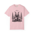 Bear Family Nature Shirt, Wildlife Lover Gift, Woodland Animal Tee, Forest Family Graphic Shirt, Comfort Colors Tee