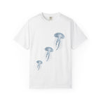 Watercolor Jellyfish T-Shirt, Ocean Lover Gift, Coastal Aesthetic Shirt, Sea Life Tee, Marine Biology Gift, Beach Vacation Shirt