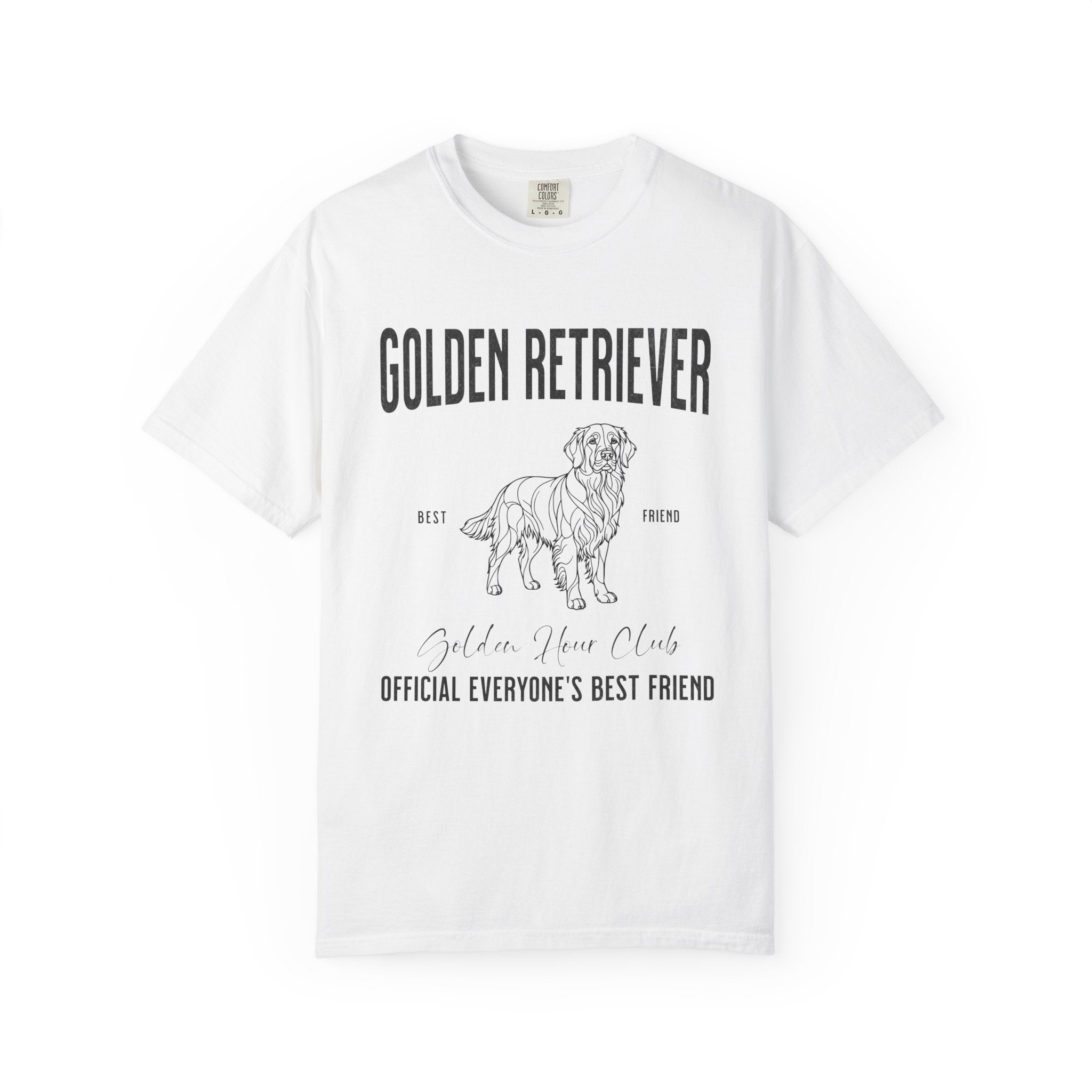 Everyone's Best Friend – Golden Retriever T-Shirt