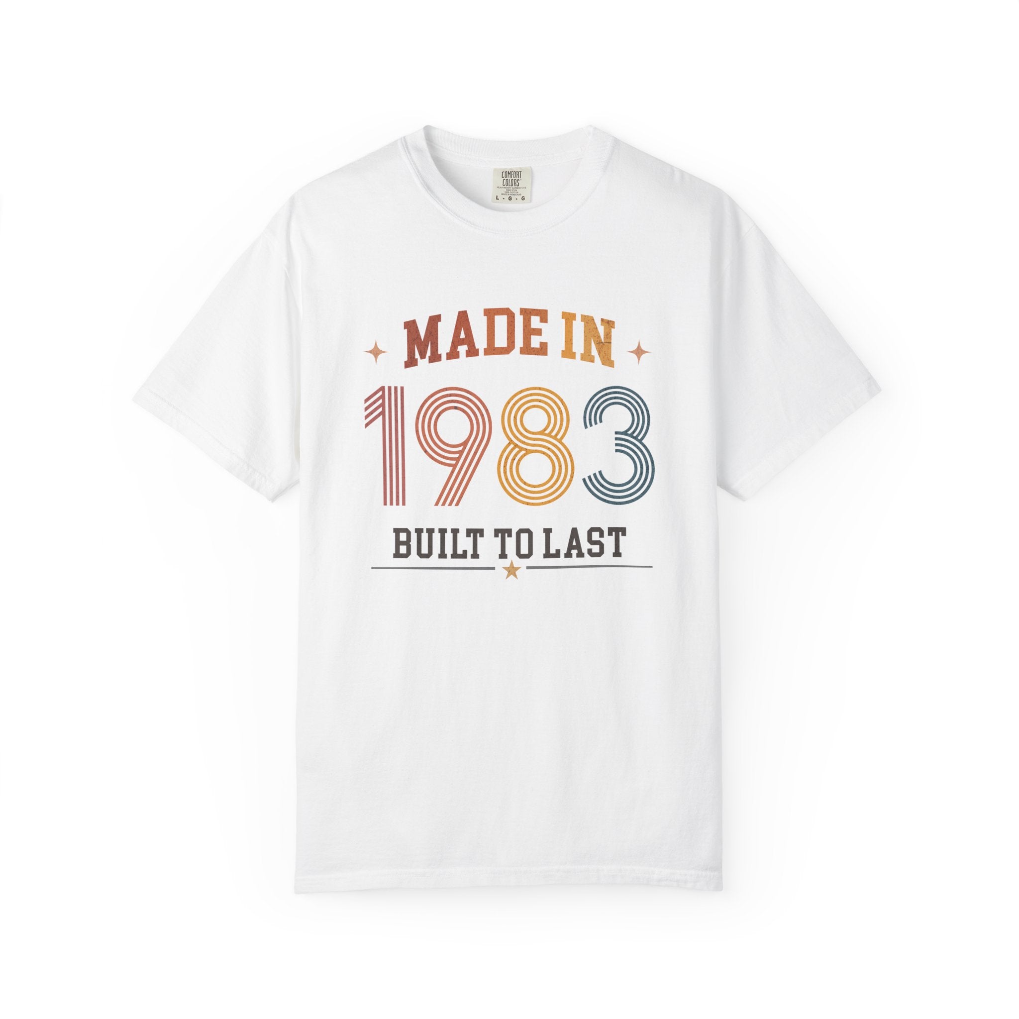 Made in 1983 T-Shirt – 43rd Birthday Gift