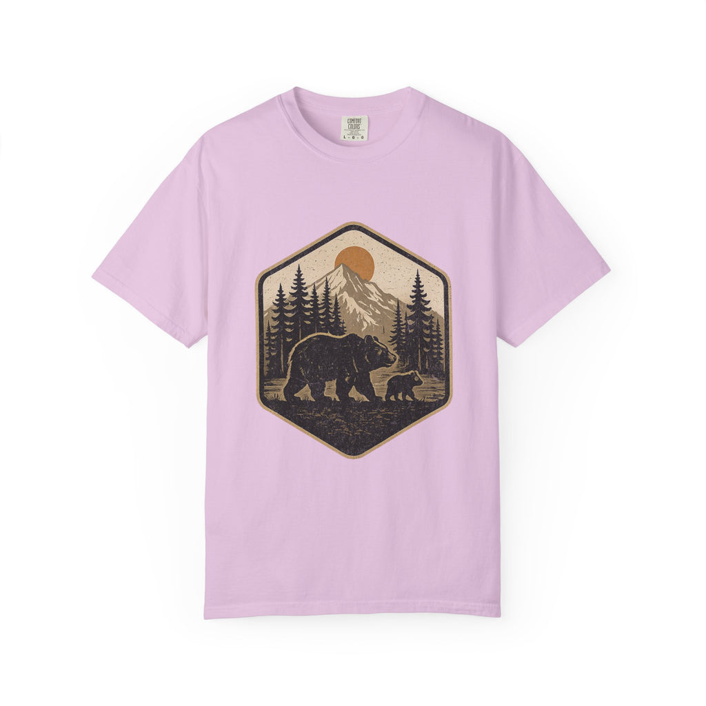 Vintage Bear – National Park Badge T-Shirt | Explorer Edition