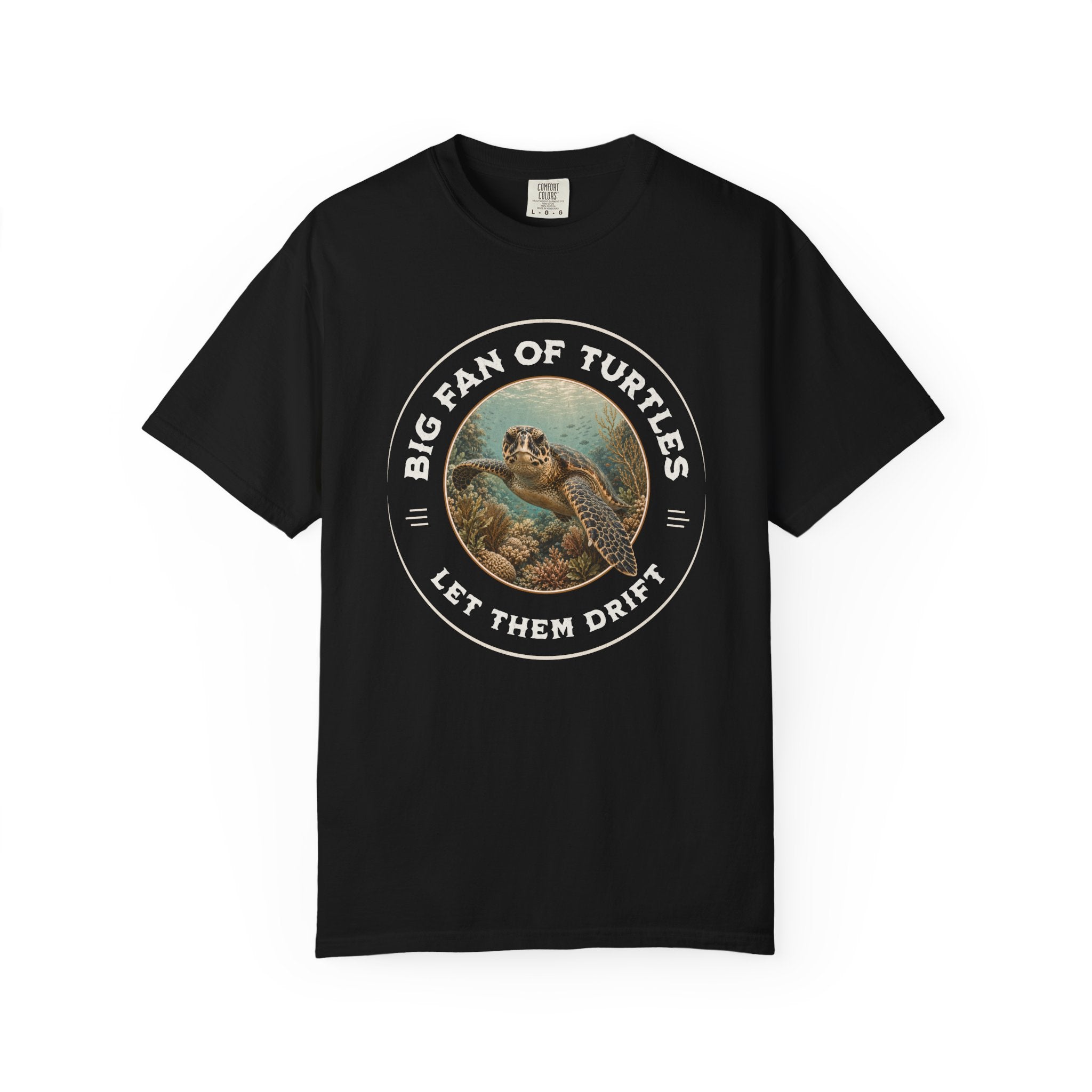 Let Them Drift – Sea Turtle T-Shirt | Explorer Edition
