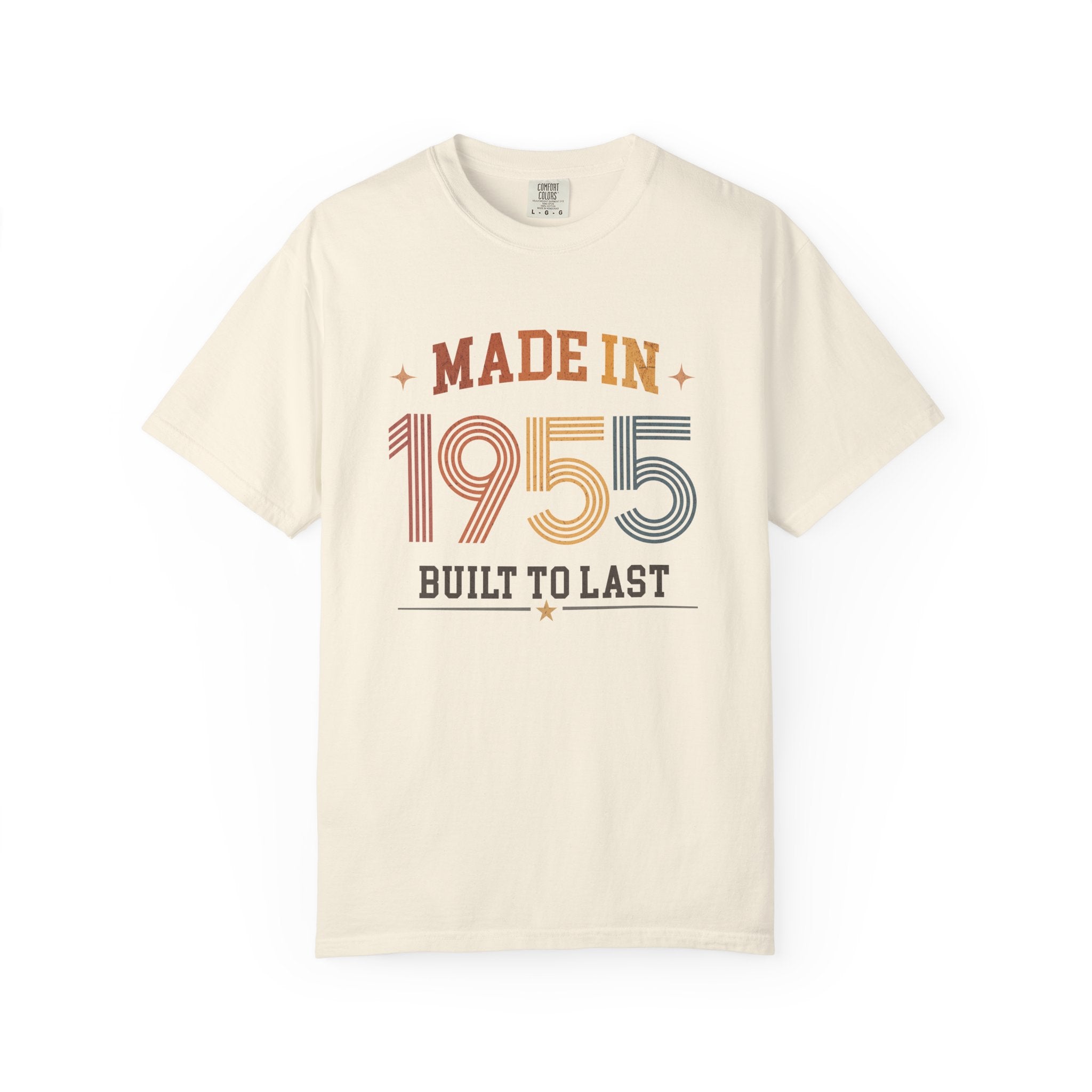 Made in 1955 T-Shirt — Built to Last Vintage Birthday Tee