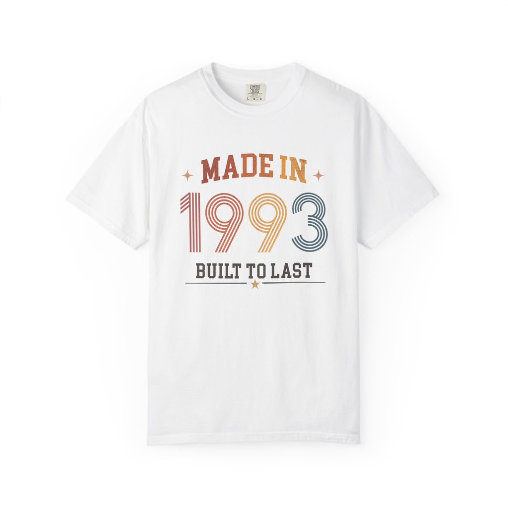 Made in 1993 T-Shirt – 33rd Birthday Gift