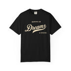 Fueled by Dreams & Deadlines – Funny Creative T-Shirt | Explorer Edition