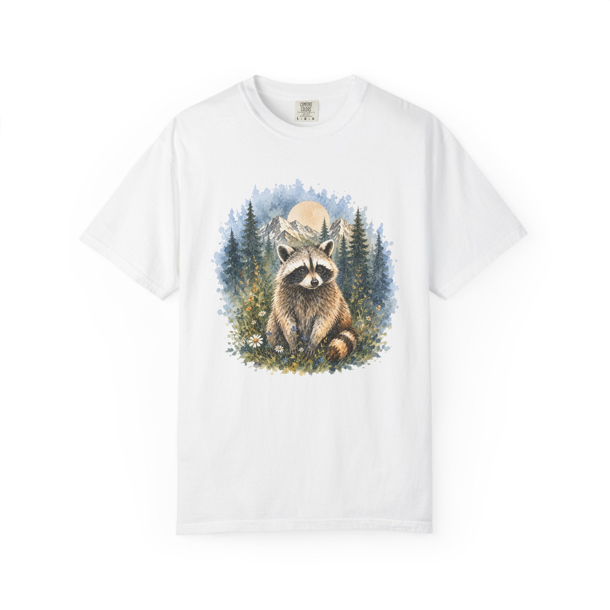 Raccoon Nature – Woodland Animal T-Shirt | Explorer Edition
