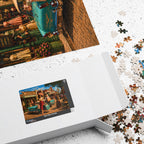 Just One More Little Thing – Retro Main Street Shopping Art Puzzle