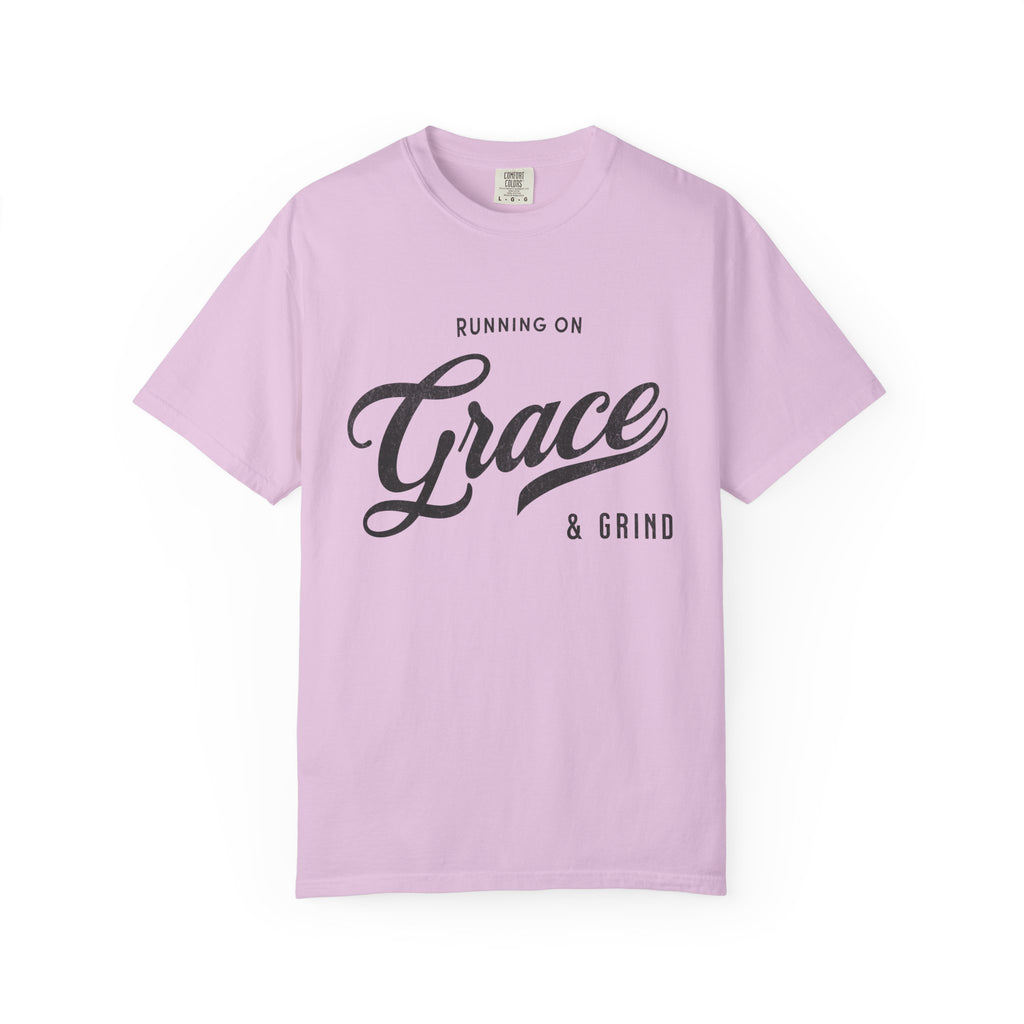 Fueled by Grace & Grind – Faith & Motivation T-Shirt | Explorer Edition