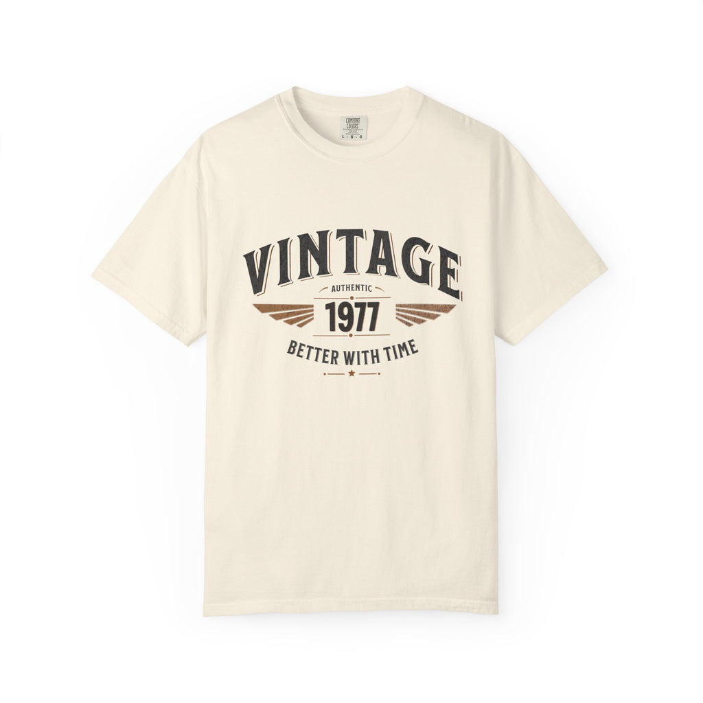 Better With Time 1977 T-Shirt – 49th Birthday Gift