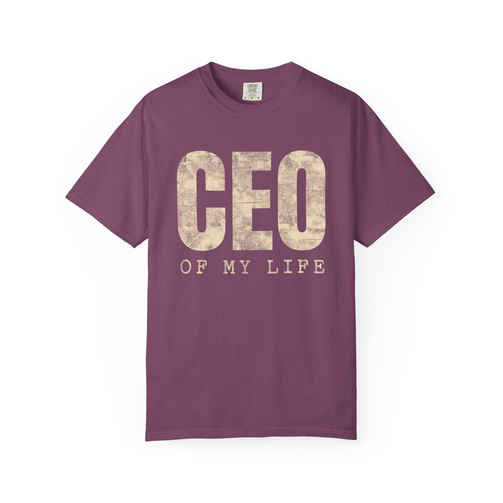 CEO of My Life – Minimalist Entrepreneur T-Shirt | Explorer Edition