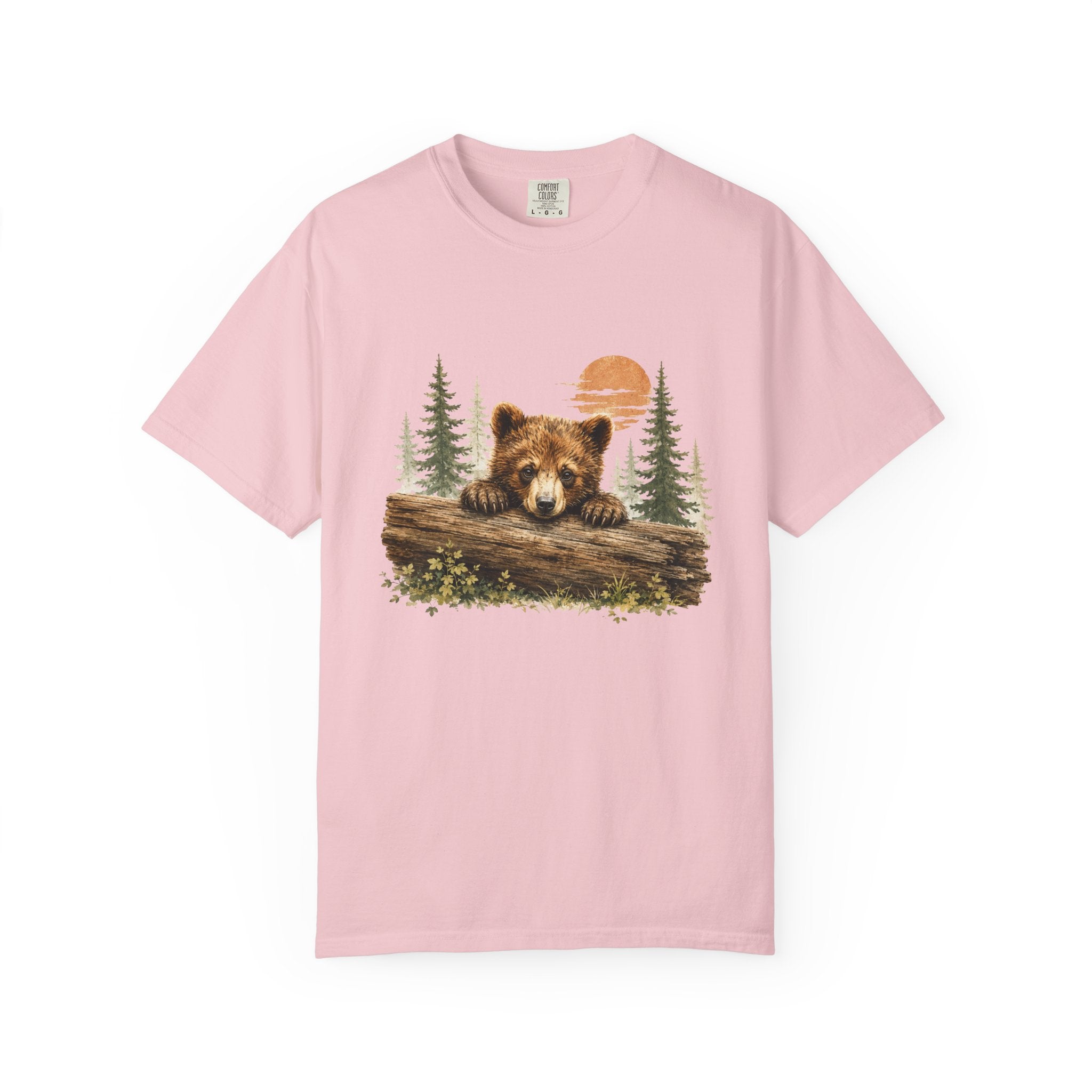 Curious Bear Cub – Wildlife Explorer T-Shirt | Outdoors Edition
