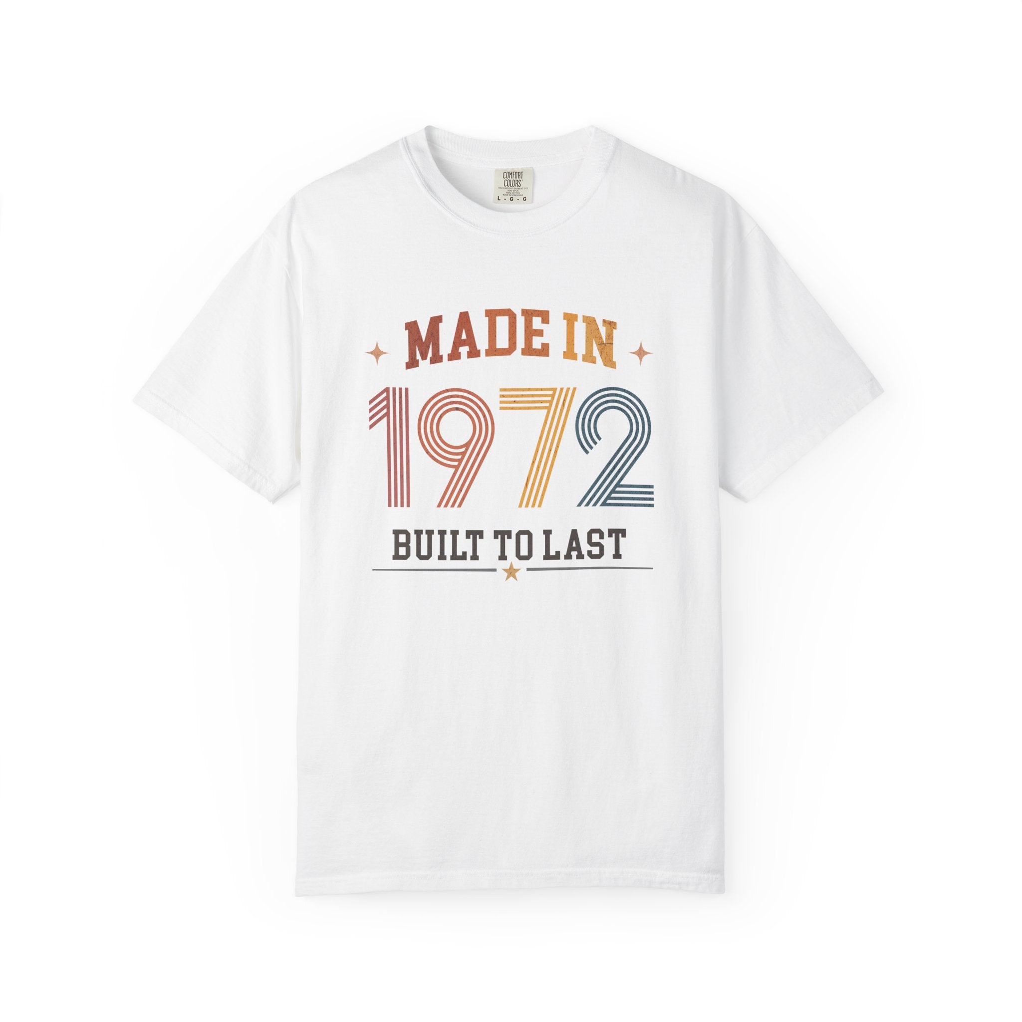 Made in 1972 T-Shirt – 54th Birthday Gift