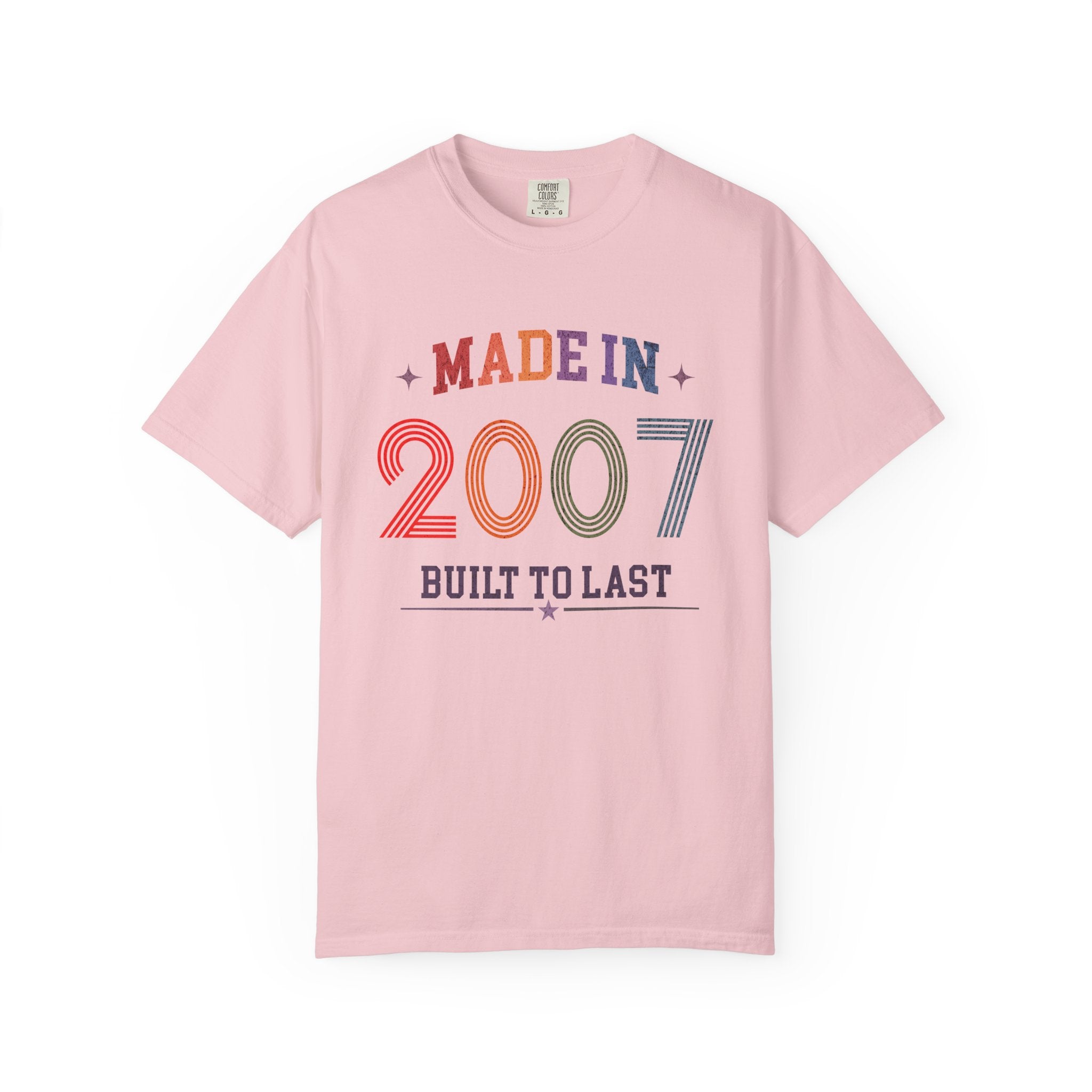 Made in 2007 T-Shirt – 19th Birthday Gift
