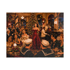 All I Want for Christmas Is Trouble – Vintage Christmas Party Art Puzzle