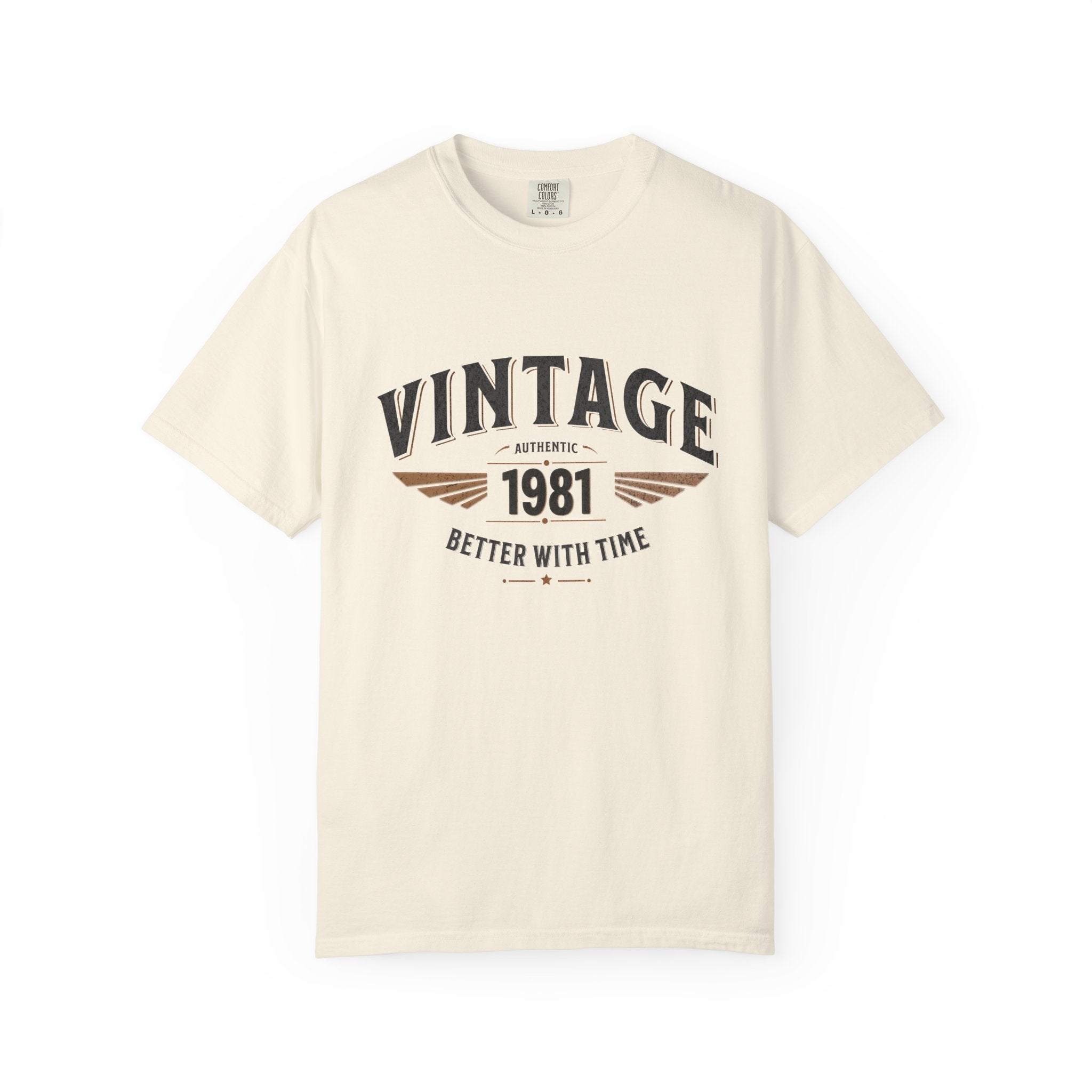 Better With Time 1981 T-Shirt – 45th Birthday Gift