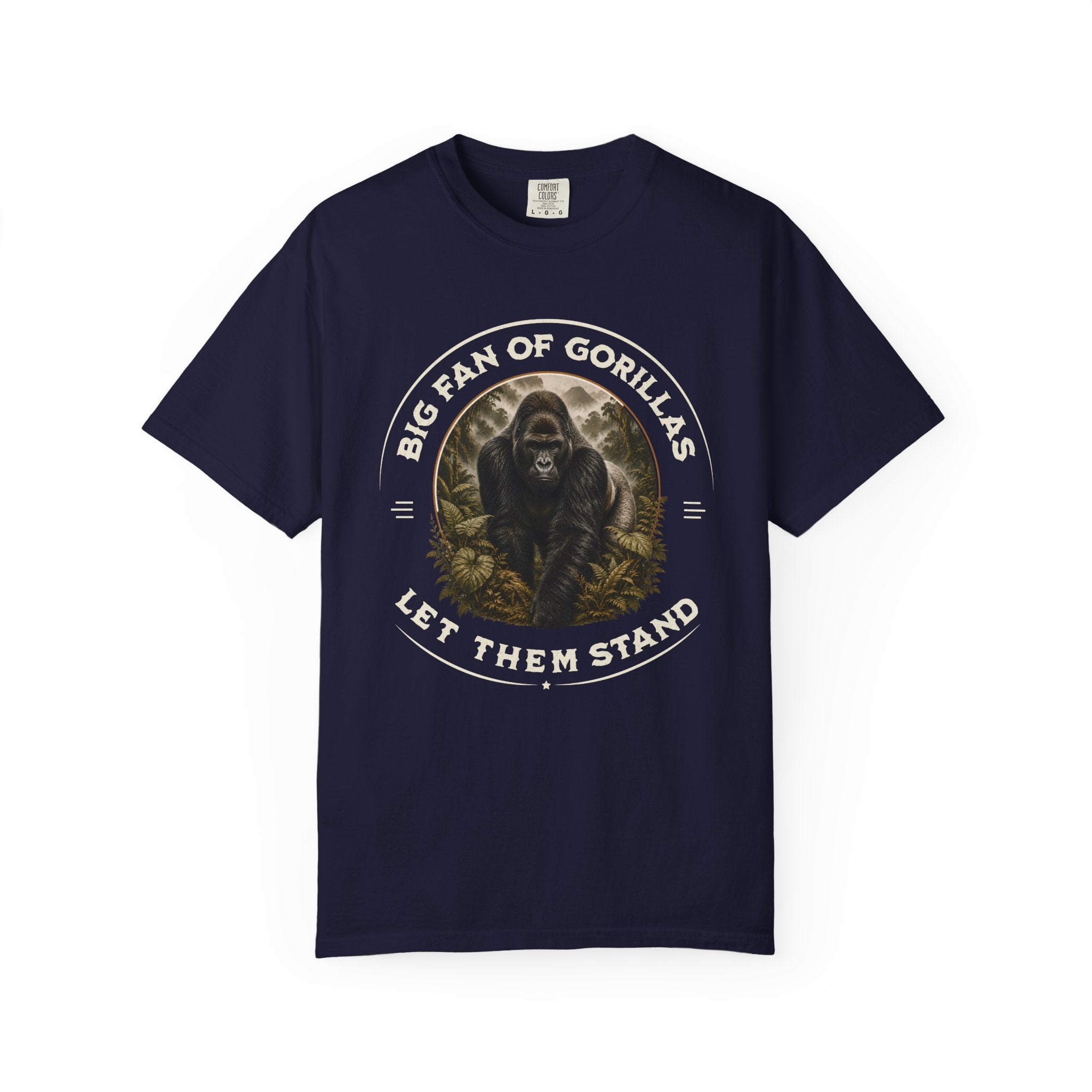 Born to Stand Tall – Mountain Gorilla T-Shirt | Explorer Edition