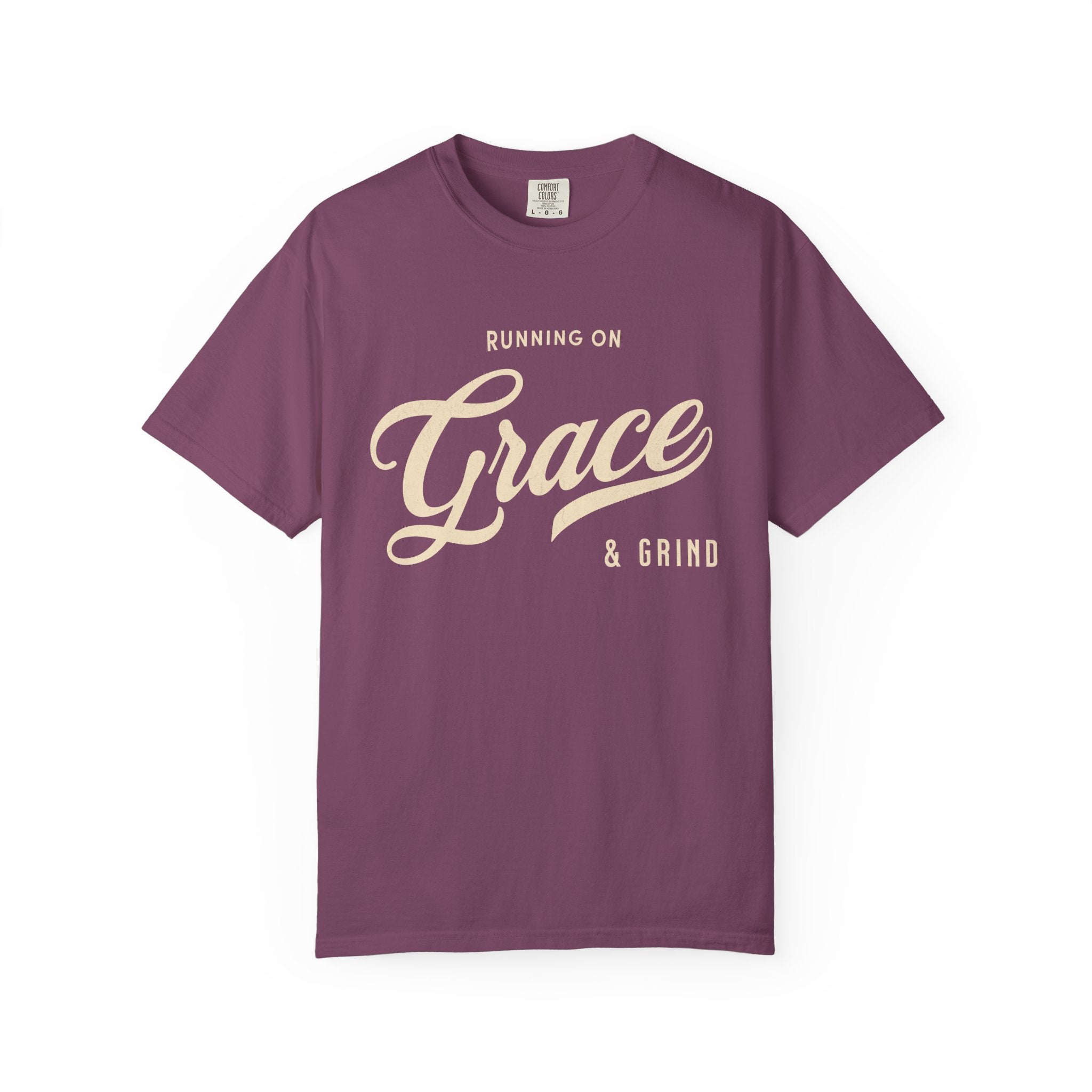 Fueled by Grace & Grind – Faith & Motivation T-Shirt | Explorer Edition