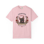 Brindle French Bulldog Dog Mom T-Shirt | Fueled by Coffee & Frenchie Love