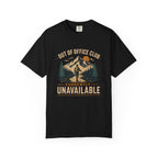 Out Of Office Club Hiking Shirt, Backpacker Gift, Adventure Travel Tee, Nature Lover Shirt, Mountain Hiking Comfort Colors Tee