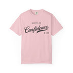 Fueled by Confidence & Luck – Funny Mindset T-Shirt | Explorer Edition