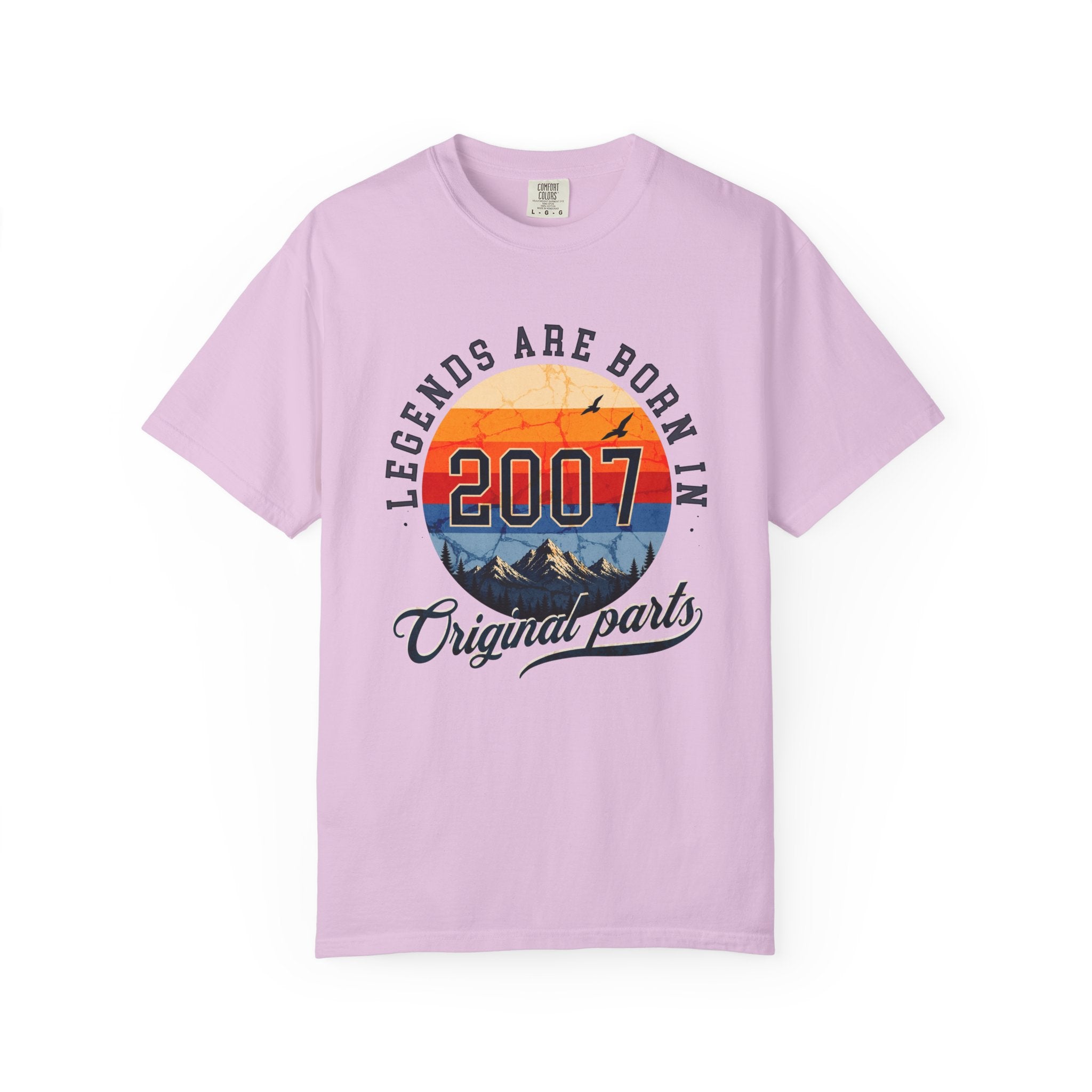 Legends Are Born in 2007 – 19th Birthday T-Shirt