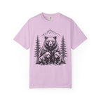 Bear Family Nature Shirt, Wildlife Lover Gift, Woodland Animal Tee, Forest Family Graphic Shirt, Comfort Colors Tee