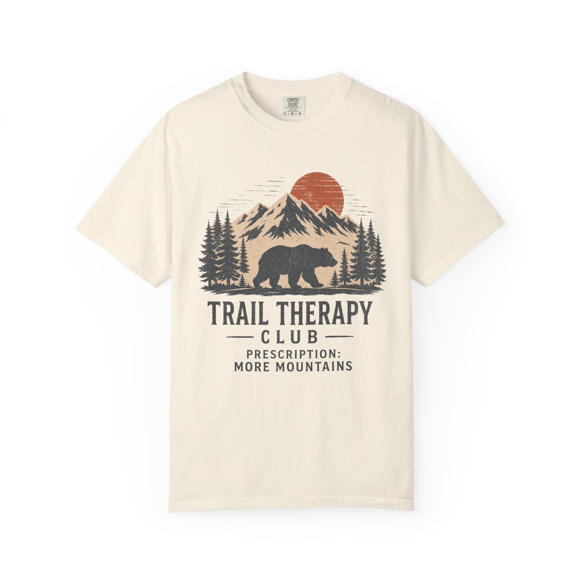 Trail Therapy Club – Bear Hiking T-Shirt | Explorer Edition