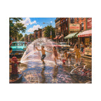 Before We Had Air Conditioning – Nostalgic Small-Town Summer Art Puzzle