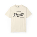 Fueled by Dreams & Deadlines – Funny Creative T-Shirt | Explorer Edition