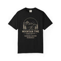 Mountain Time Society Shirt, Hiking Lover Gift, Mountain Lover Tee, Outdoor Adventure Shirt, National Park Graphic Tee, Comfort Colors Shirt