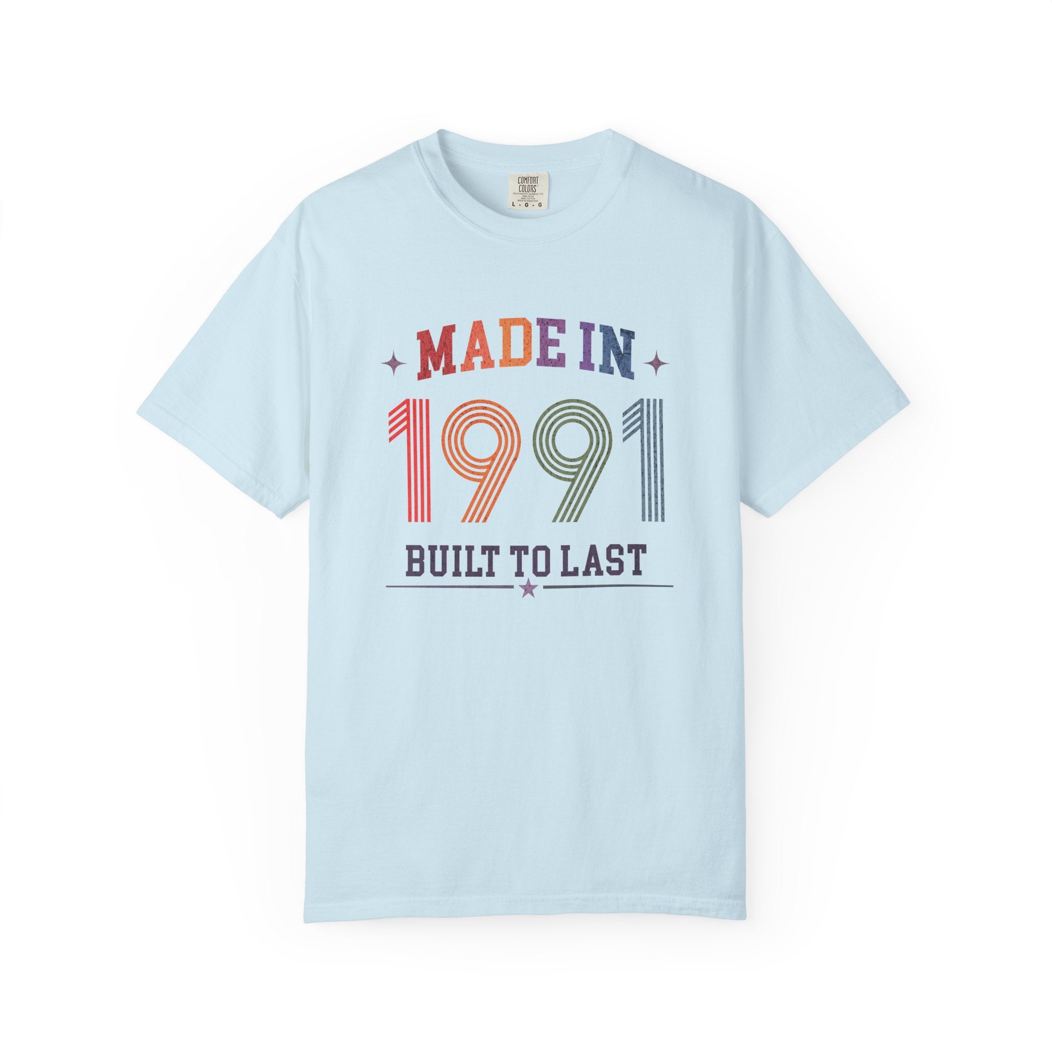 Made in 1991 T-Shirt – 35th Birthday Gift