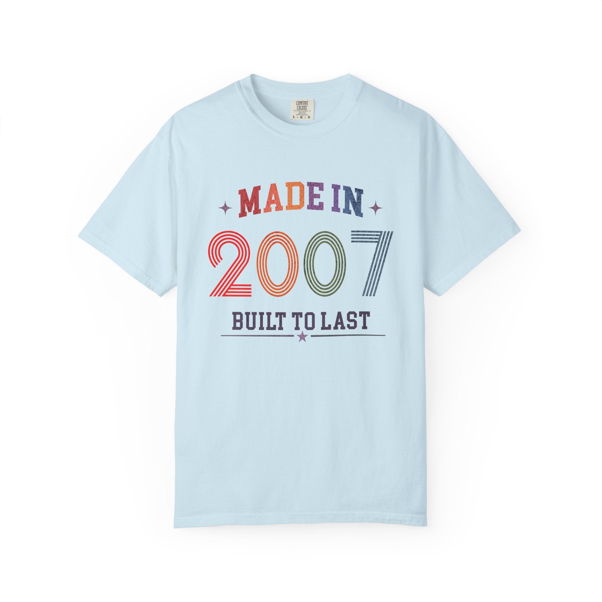 Made in 2007 T-Shirt – 19th Birthday Gift