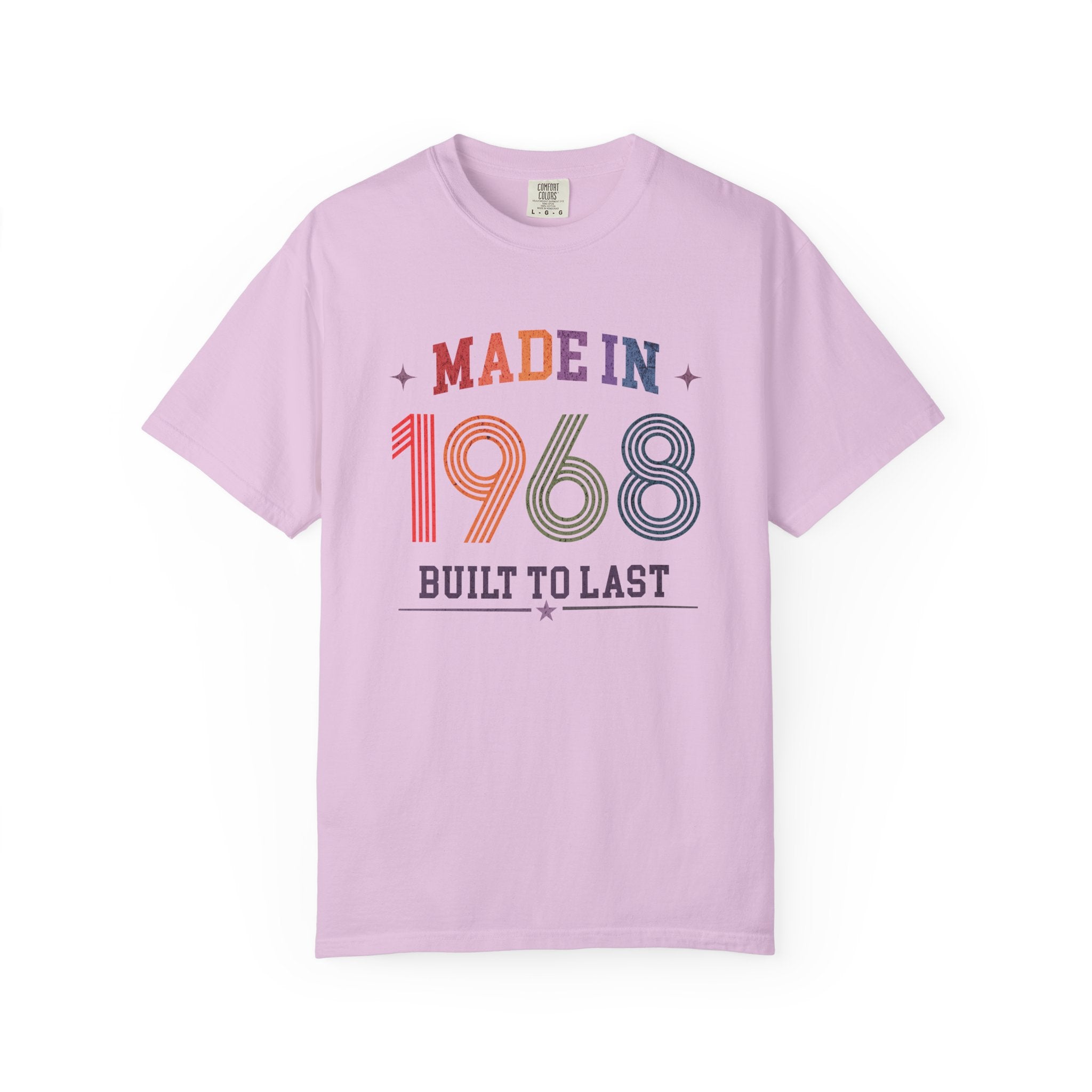 Made in 1968 T-Shirt – 58th Birthday Gift