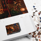 Dressed for Trouble – Vintage Cocktail Lounge Jigsaw Puzzle